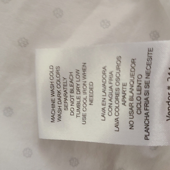 LEE Premium Select White With Dots Button-Up Shirt - Picture 7 of 9